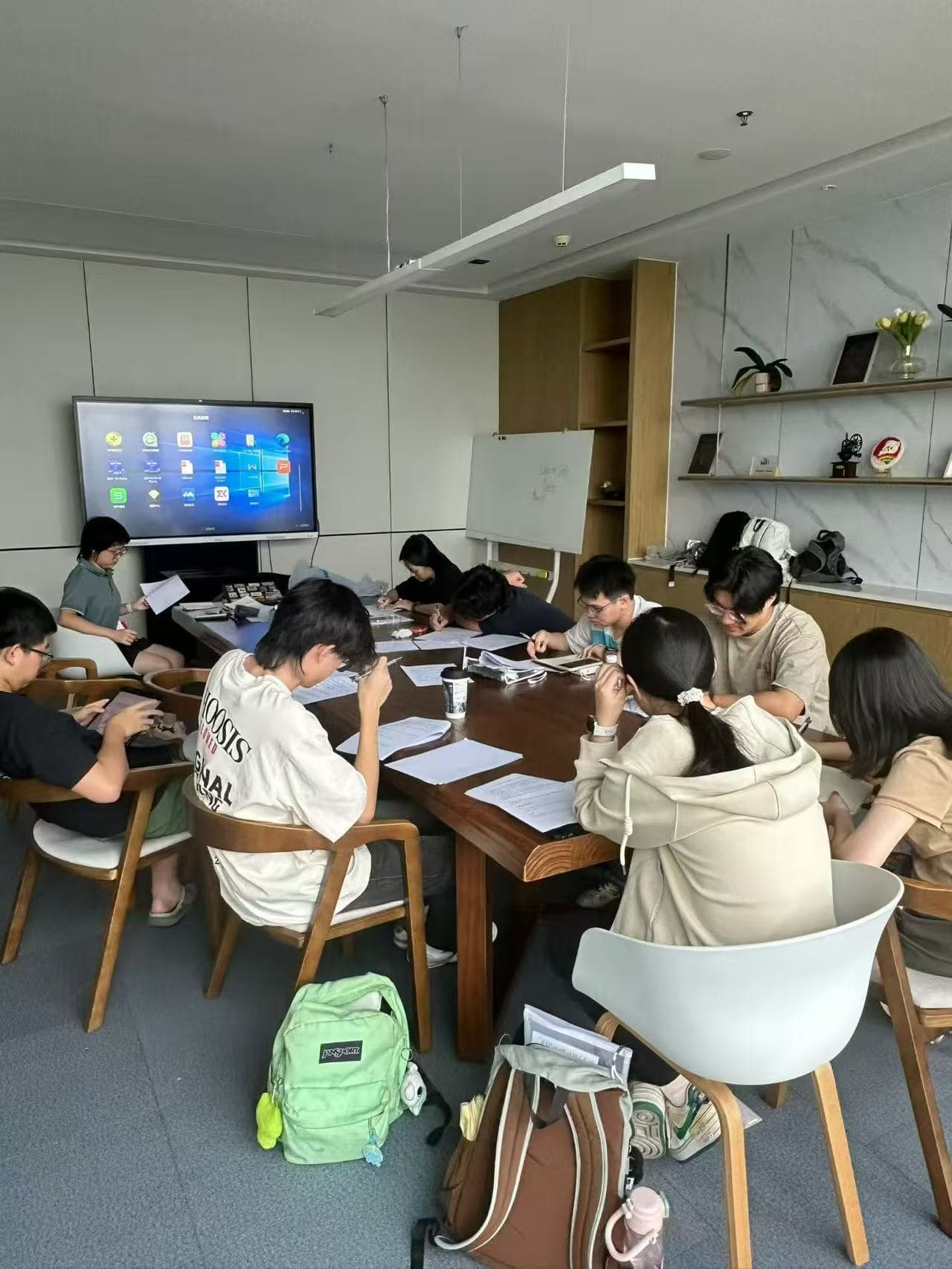 小班培训现场